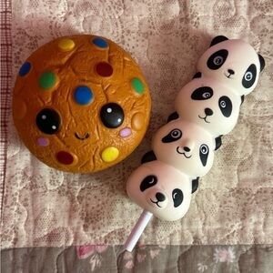 Cookie & Panda Squishy Set